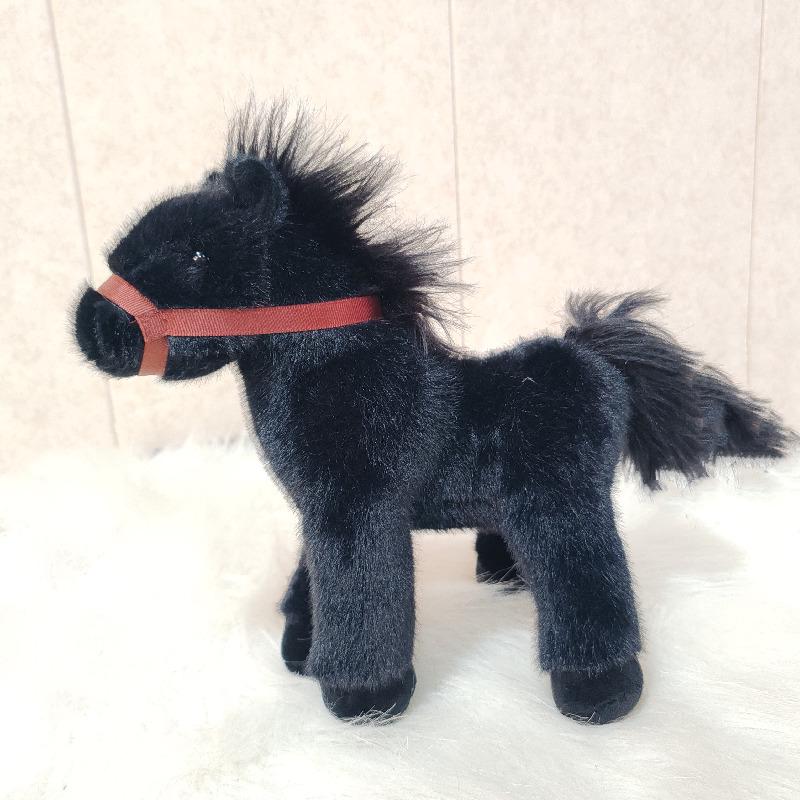 Cute Little Horse Plush Toy Pendant - Children's Zoo Animal Mascot Doll