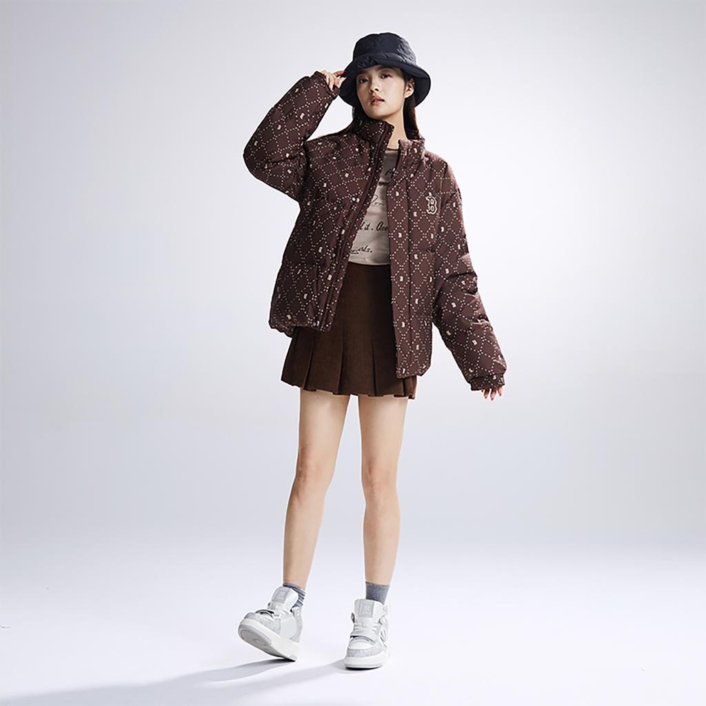 New MLB Down Jackets Unisex Dark Brown 3ADJM0536-43BRD