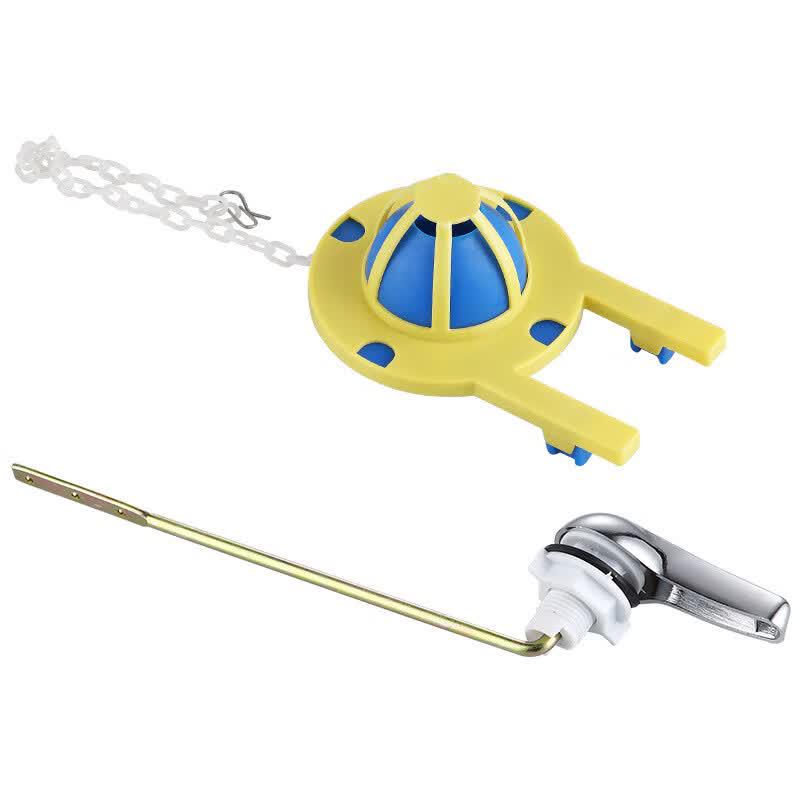 You Shu Old-Style Toilet Flush Handle & Flapper Kit