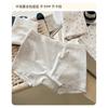Women Cotton Floral Print Mid Waist Anti Chafing Safety Shorts Panties