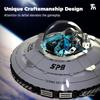 UFO Raumschiff Bausteine Set Hoher Schwierigkeitsgrad Montage Raumschiff Modell Pädagogisch Konstruktion Sammlerstück Ausstellungsspielzeug