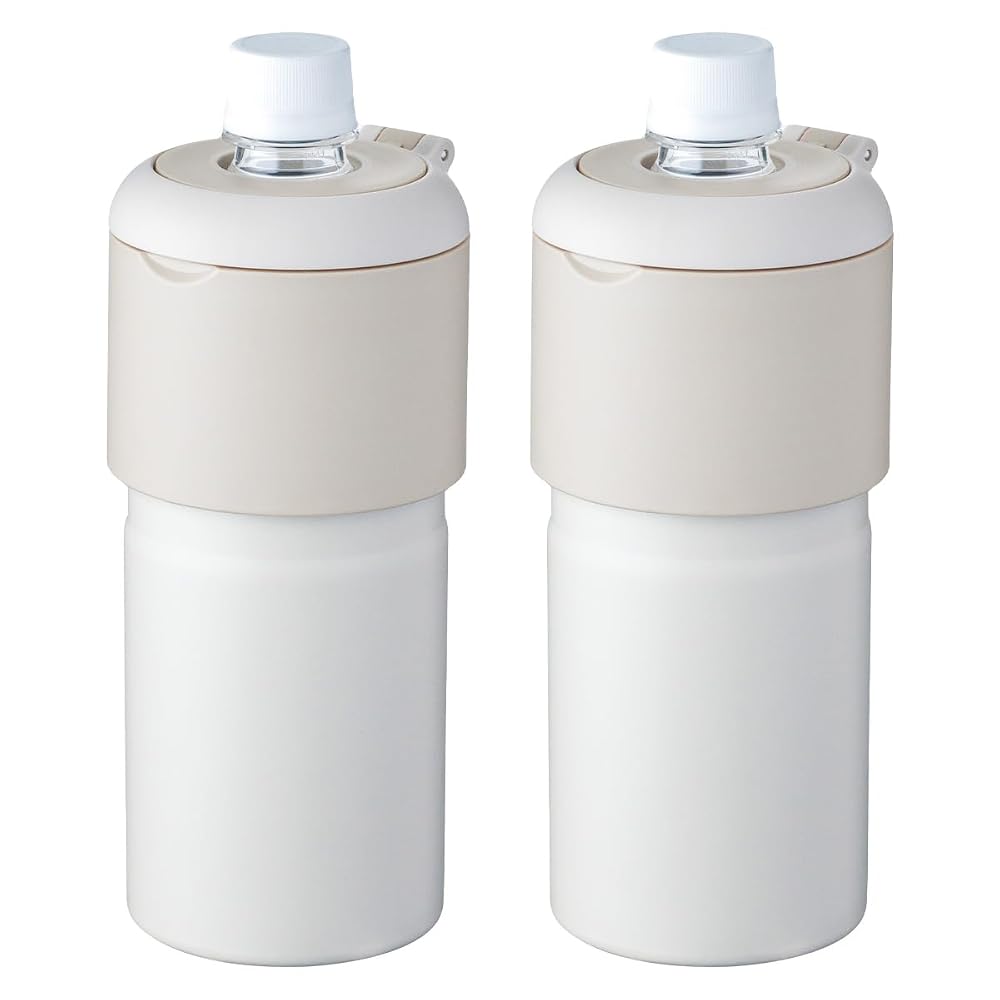 Atlas Pet Bottle Holder, Set of 2, for 500ml and 650ml Water Bottles, Vacuum Insulated, with