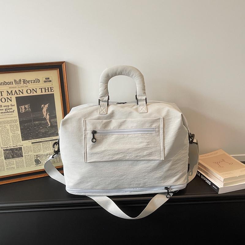 Gesteppte Reisetasche mit Tragegriff und verstellbarem Riemen Leichte Wochenendtasche für Reisen für Herren und Damen