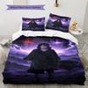 Cartoon Pattern Bedding Quilt Set Quilt Cover Pillowcase Home Decoration Birthday Gift (1 * Duvet Cover + 2 * Pillowcase, Without Core)