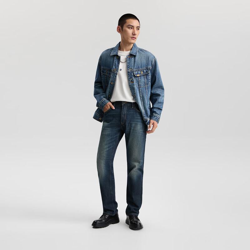 Lee 101+ Logo Comfort Fit Men's Denim Jacket