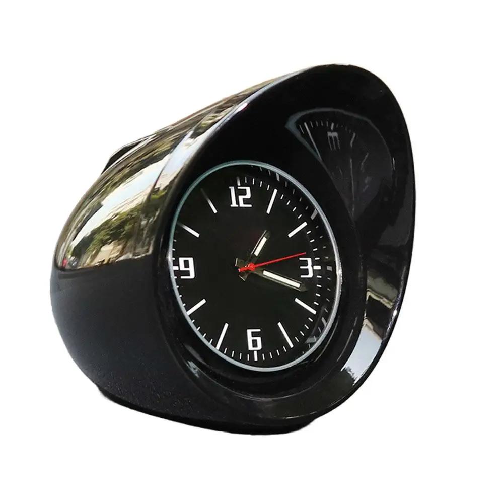 

Car Clock Luminous Mini Automobiles Internal Stick-On Ornament Auto Mechanics Watch Digital Clocks Quartz G8P3