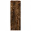 LED Sideboard Smoked Oak 38 x 34 x 100 cm Engineered Wood