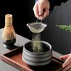 4PCS Japanese Matcha Blender Set Bamboo Whisk Teaspoon Brush Teaspoon Kiln Tea Tool Sets Indoor Drinking tea Brewing