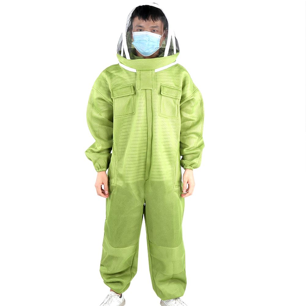 Breathable Thicken One‑Piece Beekeeping Protective Suit Beekeepers Bee Suits Accessory XL