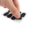 64pcs Food Grade Silicone 0.8mm 0.5mm Oval Mouthpiece Cushions Alto Tenor Saxophone Clarinet Beginner Enthusiast
