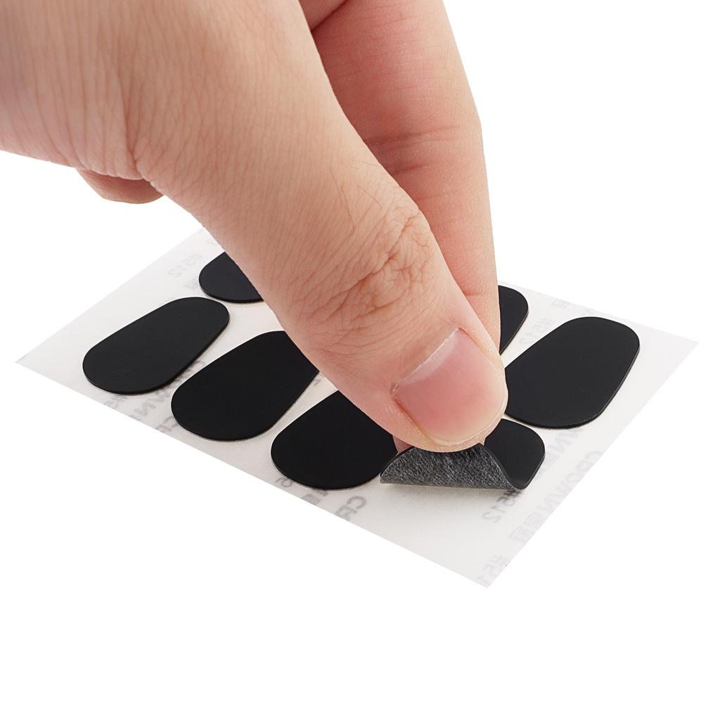 64pcs Food Grade Silicone 0.8mm 0.5mm Oval Mouthpiece Cushions Alto Tenor Saxophone Clarinet Beginner Enthusiast