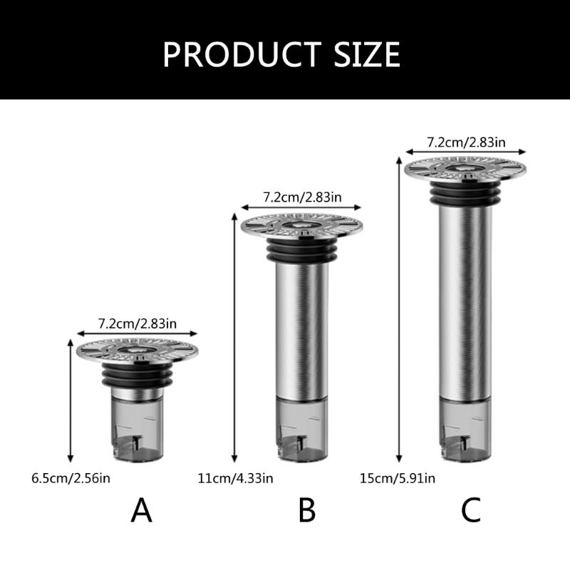 Upgrades Steel Sewer Extension Cores  Easy To Install Drain Insert High Efficiency Drain Filter Simple Installation