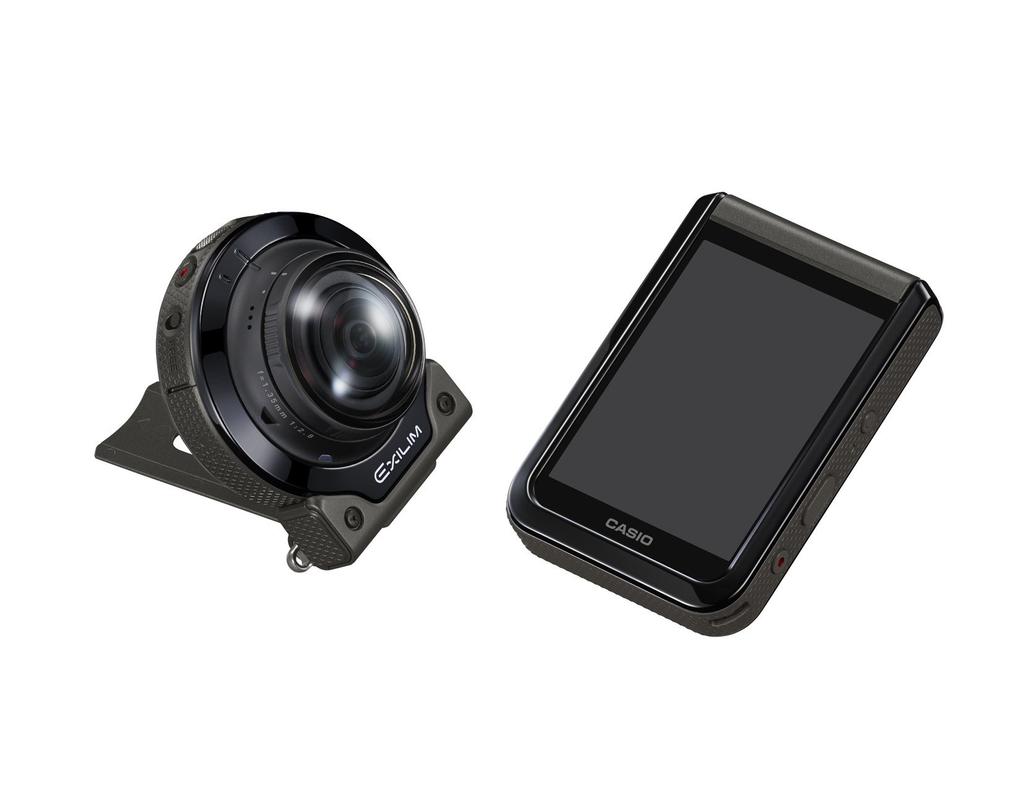 Casio EXILIM Digital Camera Set Unit Outdoor Recorder EXFR200 Black EX-FR200BK (Camera + Monitor/Controller Unit)