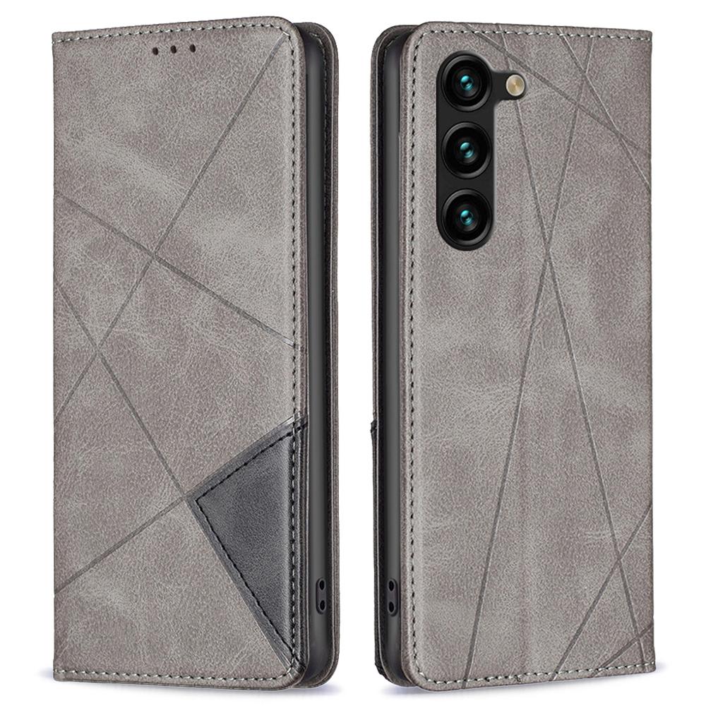For Samsung Galaxy S25+/S24+ Case Anti-Scratch PU Leather Phone Cover Shell with Card Slots