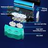 USB RechargeableLEDWork Headlamp with Battery Indicator Hands Free Magnetic Design AdjustableAngle Headlight for Fishing Camping
