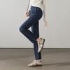 SOFSIL Women's Retro High-Waist Slim-Fit Jeans