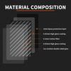 For Benz Smart 453 Fortwo 2016-2024 Carbon Fiber Air Conditioner Control Switch Frame Adjustment Trim Cover Decoration Sticker