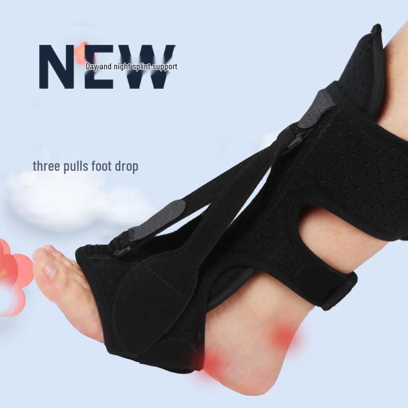 Adult Foot Drop Splint: Day & Night Ankle Support Brace