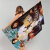 Band M-Malice M-Mizer Big Microfiber Beach Towels Quick Dry Towel Sand Beach Towels Pool Towel For Travel Swim Pool Yoga