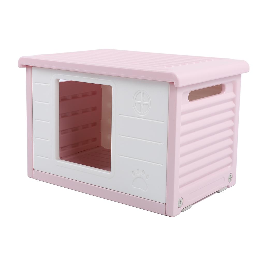 Multifunction Pet House Wther Resistance Flat Roof Waterproof Brthable Cat House for 4 Ssons
