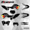 MCHMFG For KTM SX SXF 2007-2025 EXC XCW 2008-2026  Team Motorcycle Graphics Background Decals Sticker Kits