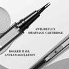 Bifurcated Eyebrow Pencil 2 Point Wild Eyebrow Pencil Long Lasting Easy To Grip Eyebrow Tattoo Waterproof Extremely Fine Eyebrow Pencil Black