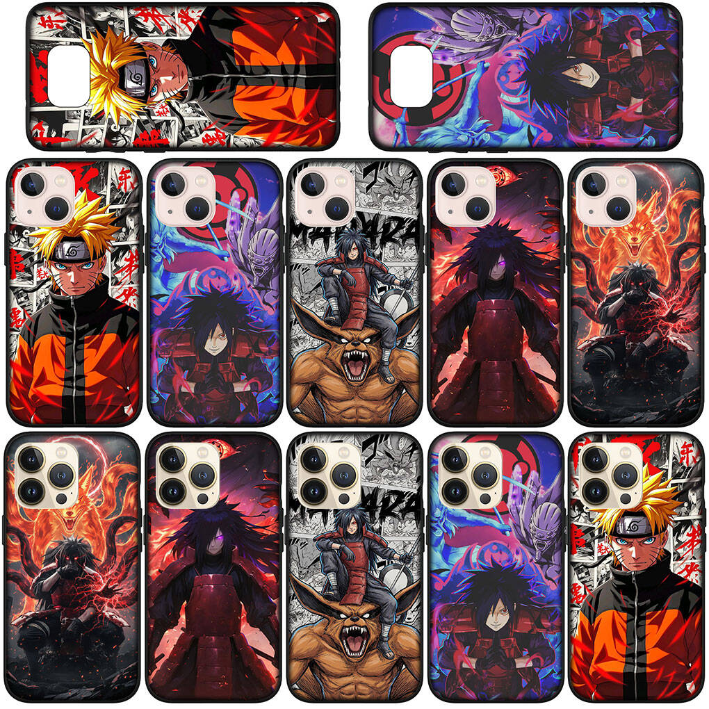 Phone Case for iPhone 17 15 16 Plus Xiaomi Poco X7 X6 F8 F7 M8 C85 C75 Redmi Note 14 12 11 13 Pro Max A4 14C 15C Uchiha Madaras Comics Narutos Cover