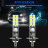 2Pcs/Set 2Pcs Super White H1 Hi/Low Kit Beam Super Bright Car Fog Light DRL Turn Signals Headlight Driving Bulb