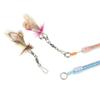 10pcs/5pcs Wholesale Cat Teaser Bug Funny Cat Stick Toy Feather Rod Pet Toy