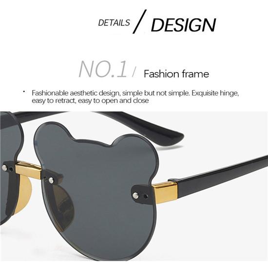 Childrens Sunglasses Glasses Baby Sunglasses Eyes Female Male Cartoon Sunglasses Fashion Frames