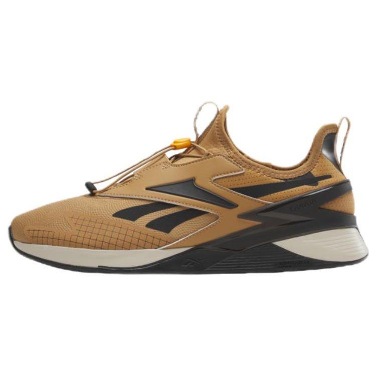 Reebok Nano X3 Froning Shock Absorbent Low Top Training Shoes Unisex Brown Black 100033065 35