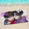 The Hunters Gonna Lay Low Bl Anime Beach Swimming Towel Soft Absorbent Washcloth Children's Gifts for Kids Travel Camping Gym