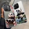 Chubby Panda Back Phone Cover Case for Xiaomi Poco C50 F4 X3 NFC X5 X3 Pro F3 GT C51