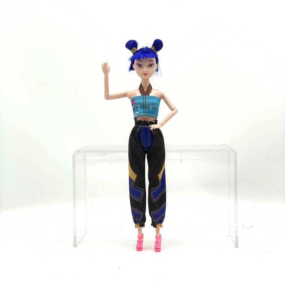 New Doll Toys Kpop Demon Hunters Action Figure Toys Rumi Mira Zoey Beautiful Princess Baby Girl Dolls Plastic DIY Toy for Girls