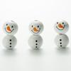 20mm Snowman Wooden Bead Christmas Theme Color Wooden Bead Wooden Beads DIY Accessories 2021.8 New Pendant Key Ornament