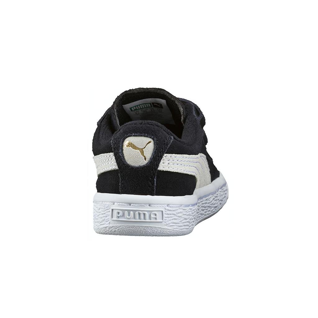 (PS) PUMA Suede 2 Straps 'Black White' Baby 356274-01