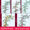 Silk Rose Vine Artificial Flower Chain for Living Room Decor