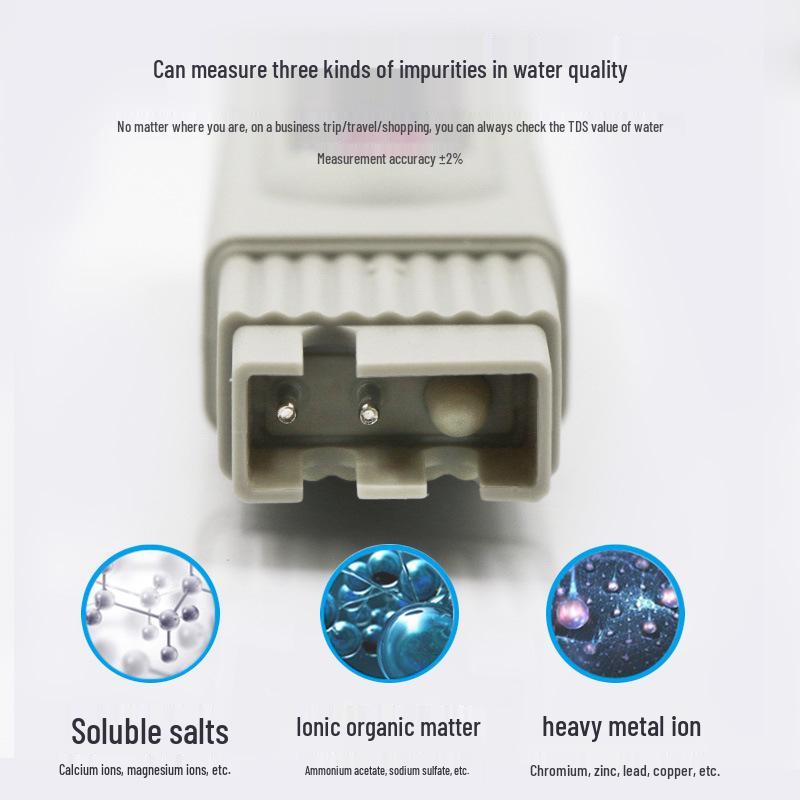 Household TDS Water Tester & Purifier: Water Quality Hardness Detection Tool