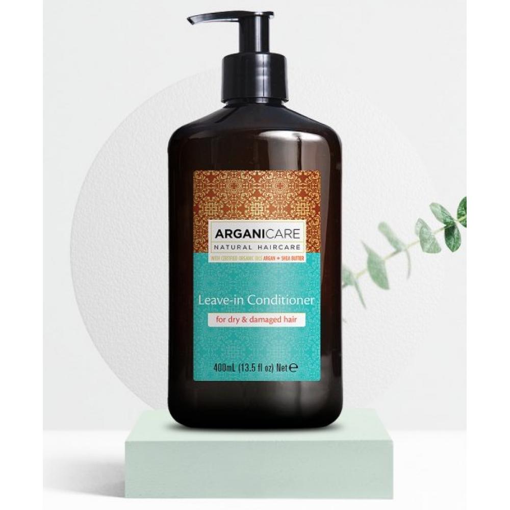 Arganicare Argan Oil   Shea Butter No Wash Leave In Conditioner Conditioner For Dry Damaged Hair 400ml NONE