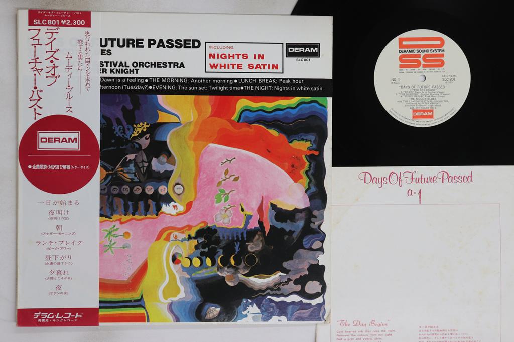 LP Record MOODY BLUES - Days Of Future Passed SLC801 DREAM 1973 Japan Obi Rock Used