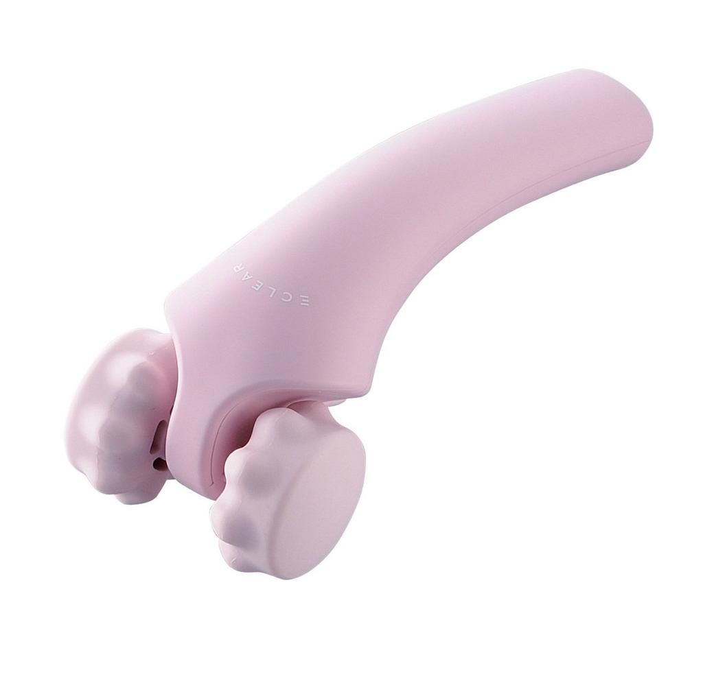 ELECOM Handy Roller Massager ECLEAR Pink HCM-RV01PN