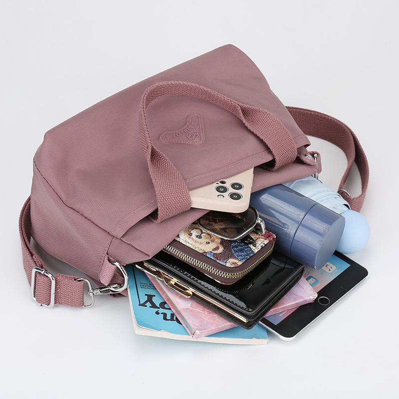 Damenhandtasche Leichte Nylontasche Große Kapazität Schulter Umhängetasche