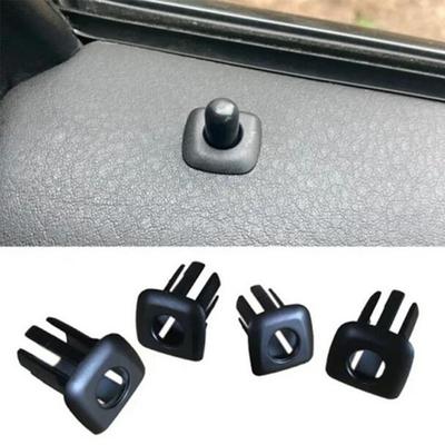 4pcs Door Pin Guide Trim Panel Lock Knob Button Cover For BMW