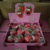 Simulated Fruit Strawberry Squeeze-able Stress-relieving Toy with Slow Rebounding Feature - Strawberry Ball