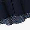 ZANZEA Women Splice Long Sleeve Blouse and Skirts Casual Two Piece Suit Sets