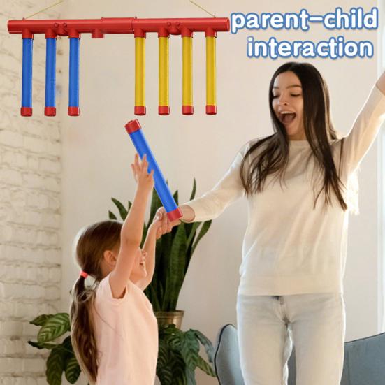 Stäbe fallen lassen Fangspiel 3 Einstellbare Geschwindigkeitsmodi Hand-Auge-Koordination Handgeschwindigkeitstraining Reflexe Herausforderungsspiel Fallende Stäbe Fangspielzeug