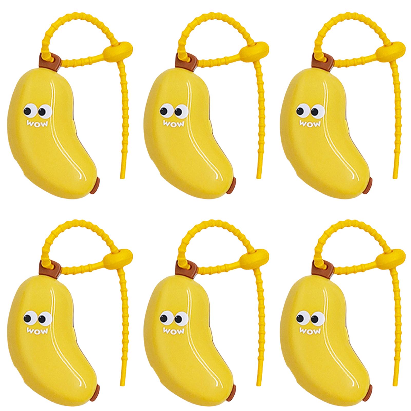 Banana Toothbrush Protective Cap with Toothpaste Storage Box - Compact and Convenient - Essential Toothbrush Cover for Travel