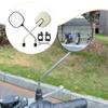 2 Pieces Bike Mirror Accessory Easy To Install Wide Field of View with Wrench Versatile Rotatable