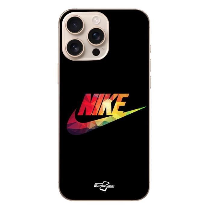 Hülle - Nike - Iphone 16 Pro - Flexibel - Bunt - Schwarz schwarz