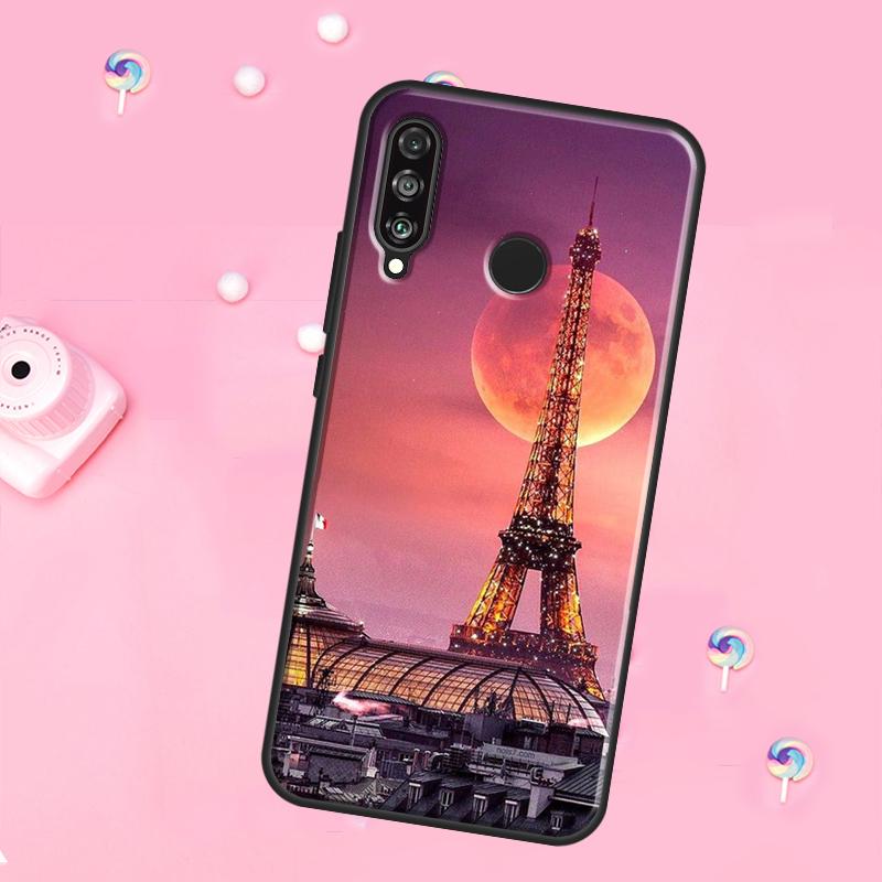 Paris Eiffel Tower France For Huawei Nova 10 9 SE 3i 7i 8i 11i 12i Y73 Y90 Y70 Y72 Y61 Y91 P60 Pro P30 P40 Lite Case